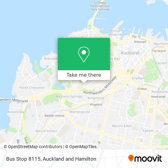 Bus Stop 8115 map