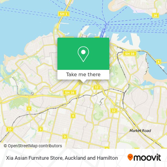 Xia Asian Furniture Store map