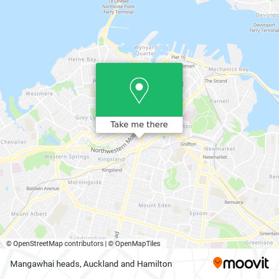 Mangawhai heads地图