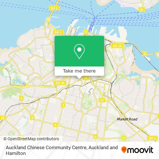 Auckland Chinese Community Centre地图