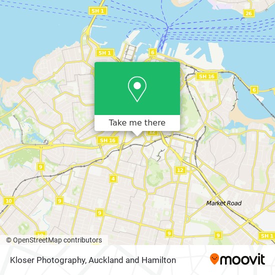 Kloser Photography map