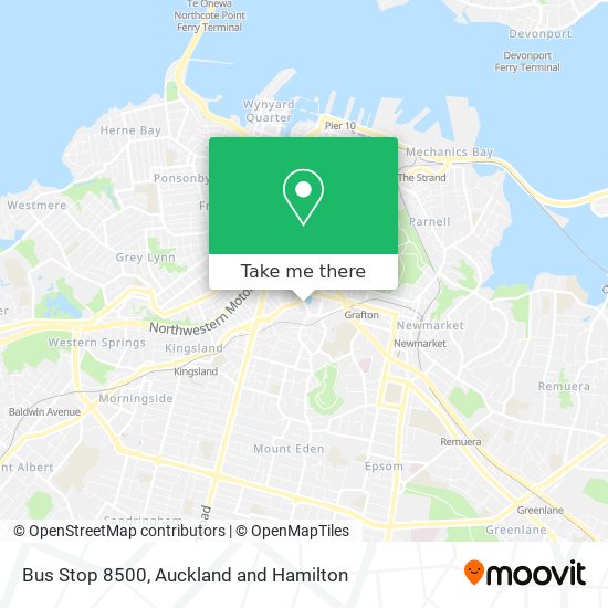 Bus Stop 8500 map