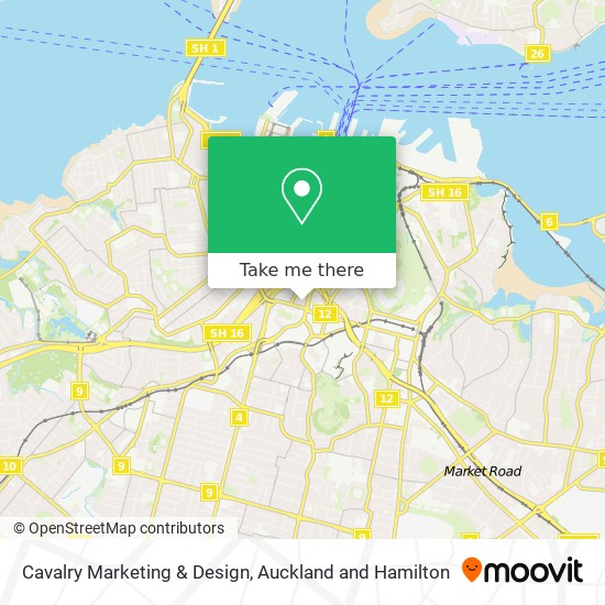 Cavalry Marketing & Design map