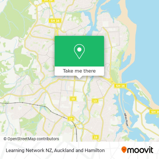 Learning Network NZ map