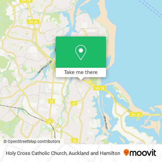 Holy Cross Catholic Church地图