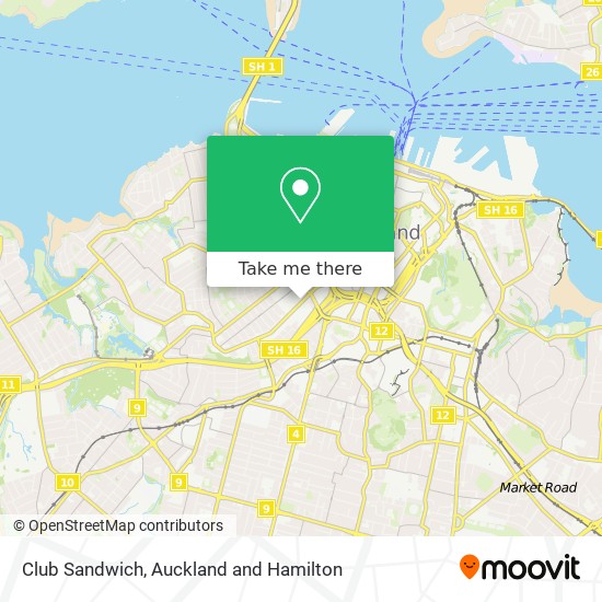 Club Sandwich map