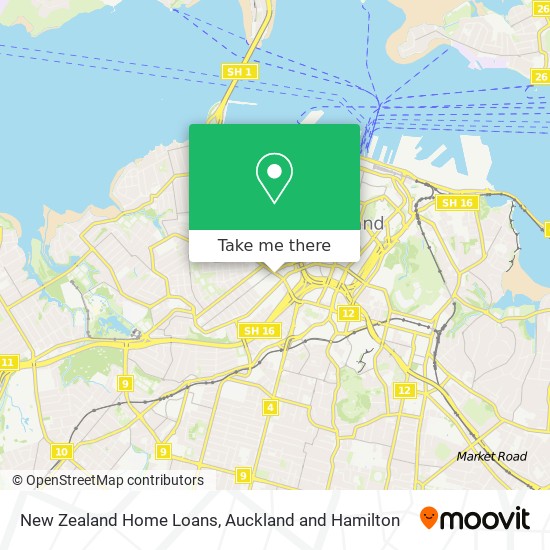 New Zealand Home Loans map