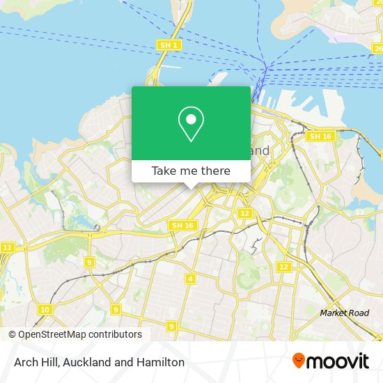 Arch Hill地图