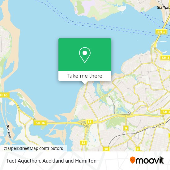 Tact Aquathon map