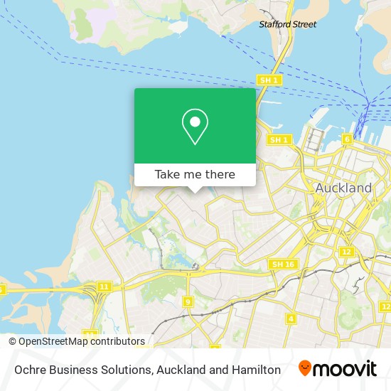 Ochre Business Solutions map