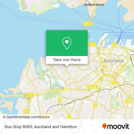 Bus Stop 8085 map
