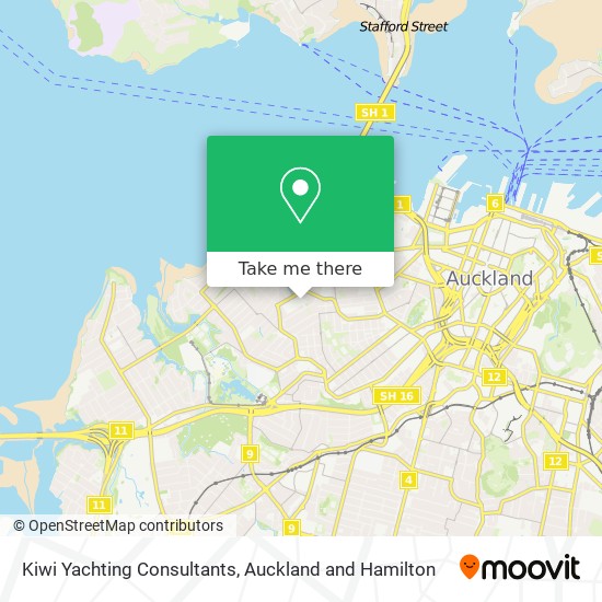 Kiwi Yachting Consultants map