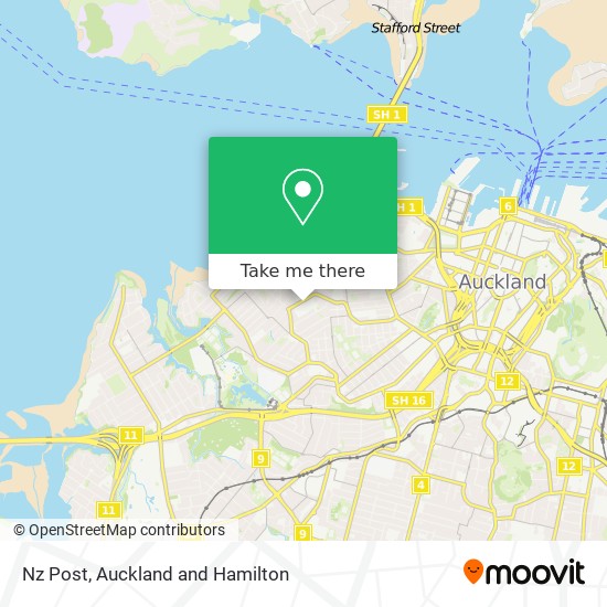 Nz Post map