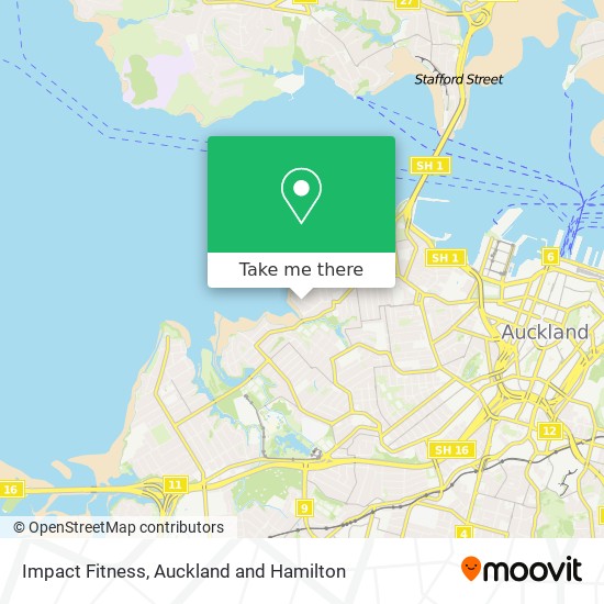 Impact Fitness map