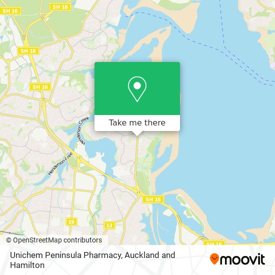 Unichem Peninsula Pharmacy map