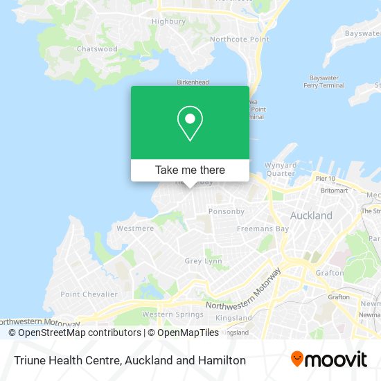 Triune Health Centre map