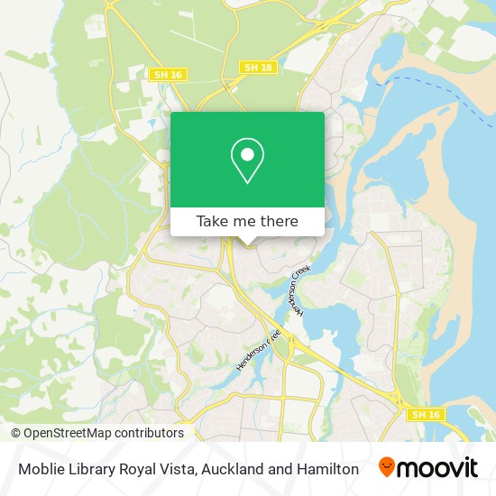 Moblie Library Royal Vista map