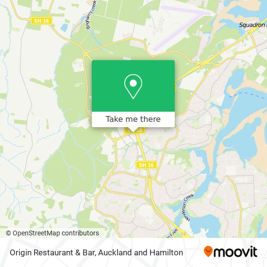 Origin Restaurant & Bar map