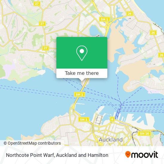 Northcote Point Warf地图