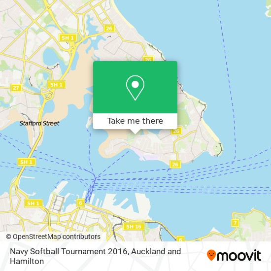 Navy Softball Tournament 2016地图