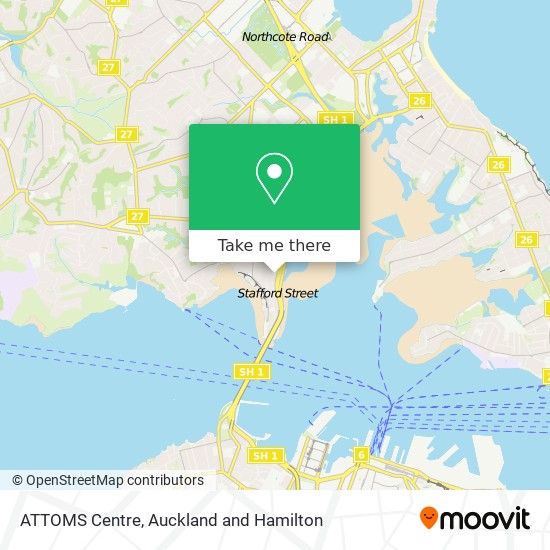 ATTOMS Centre map