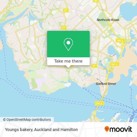 Youngs bakery map