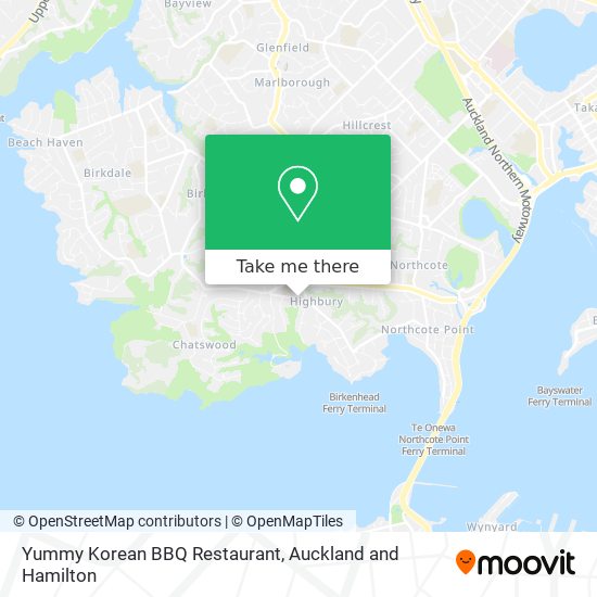 Yummy Korean BBQ Restaurant map