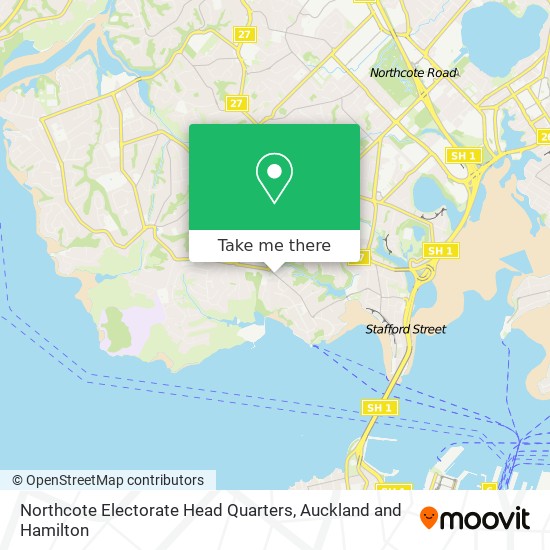 Northcote Electorate Head Quarters地图