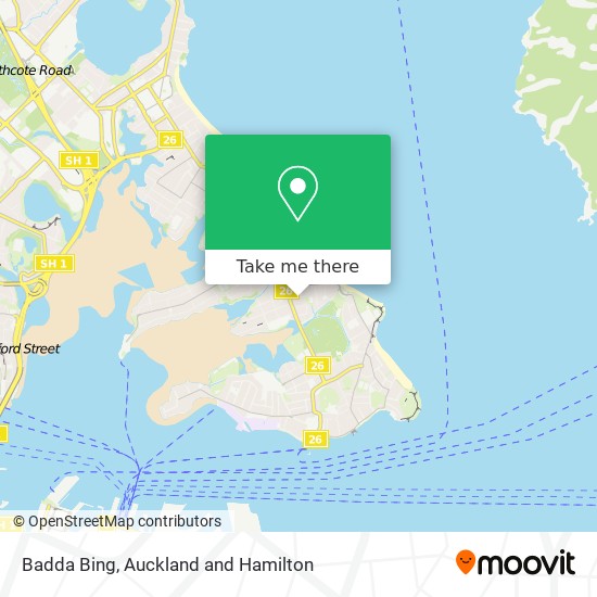 Badda Bing map