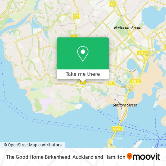 The Good Home Birkenhead地图