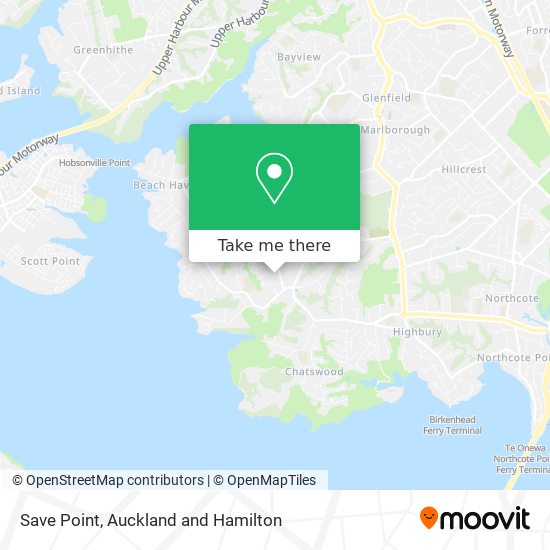 Save Point map