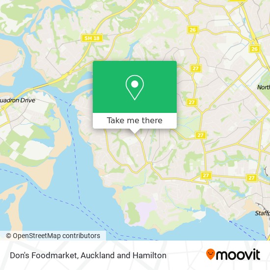 Don's Foodmarket map