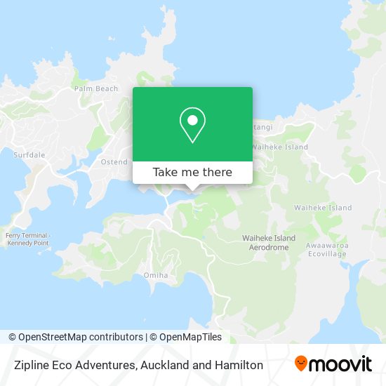 Zipline Eco Adventures地图