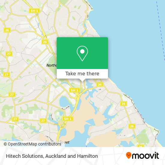 Hitech Solutions map