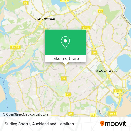 Stirling Sports地图