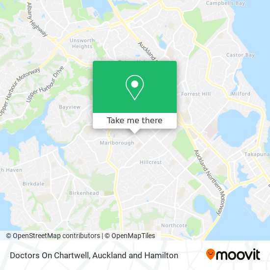 Doctors On Chartwell map