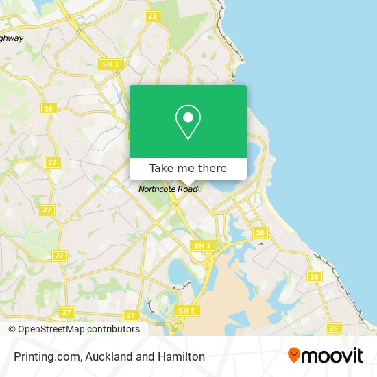 Printing.com map