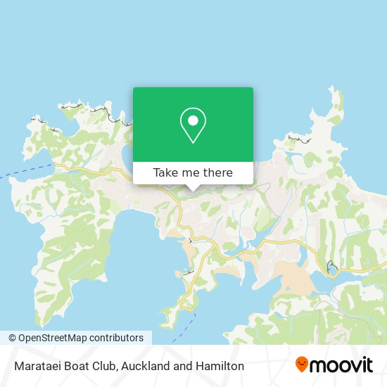 Marataei Boat Club map