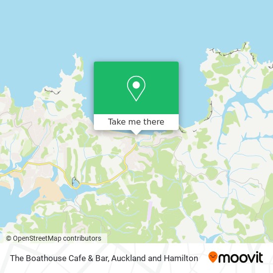 The Boathouse Cafe & Bar map