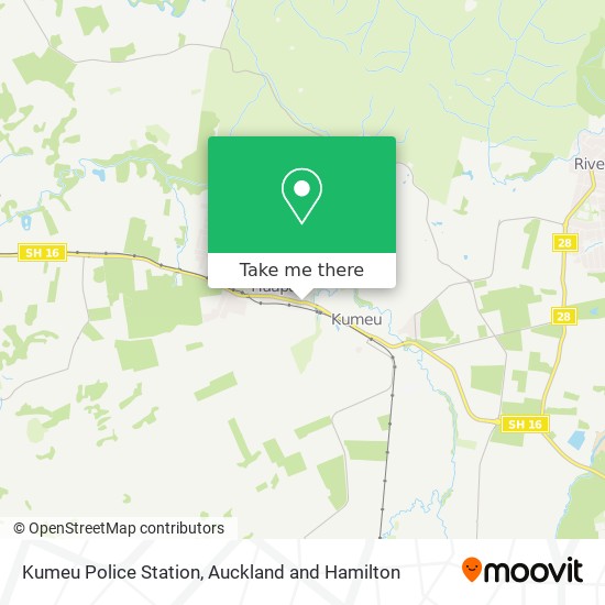 Kumeu Police Station map