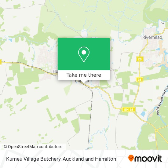 Kumeu Village Butchery map