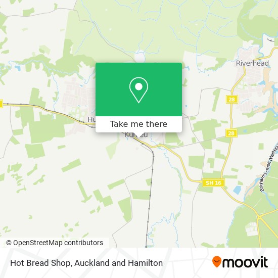 Hot Bread Shop map