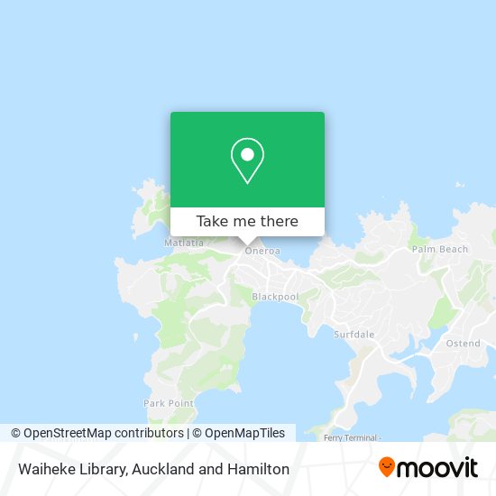 Waiheke Library地图