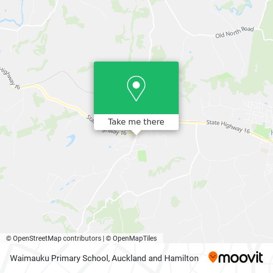 Waimauku Primary School map