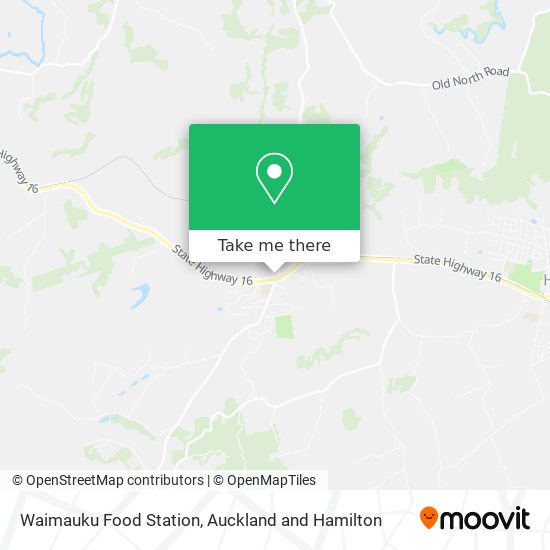 Waimauku Food Station地图