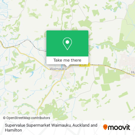Supervalue Supermarket Waimauku map