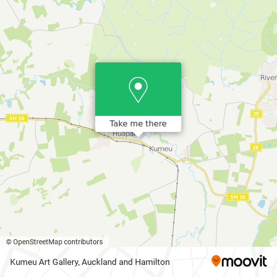 Kumeu Art Gallery map