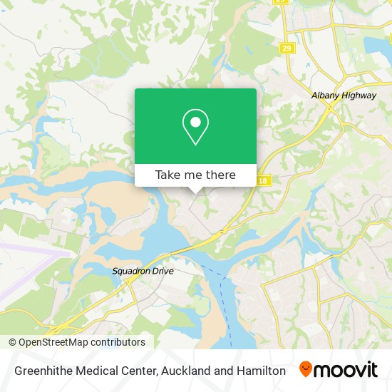 Greenhithe Medical Center map