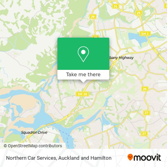 Northern Car Services map