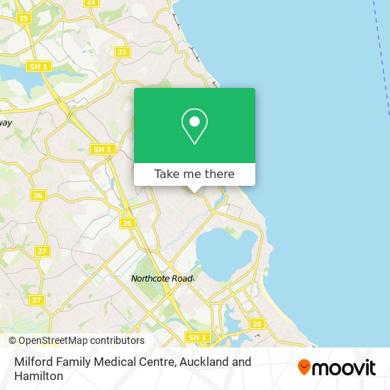 Milford Family Medical Centre地图